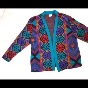 Graff Californiawear cardigan sweater southwestern